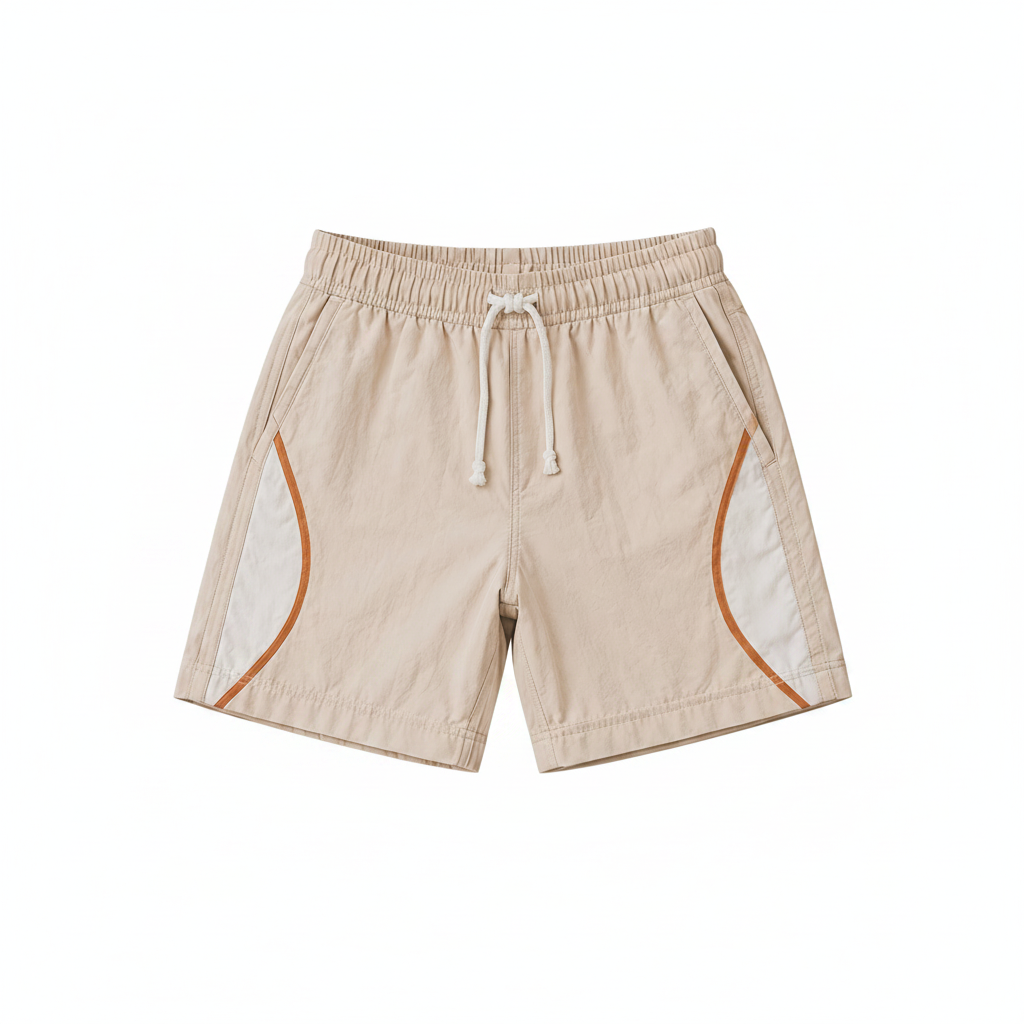 Tracksuit Shorts White BG