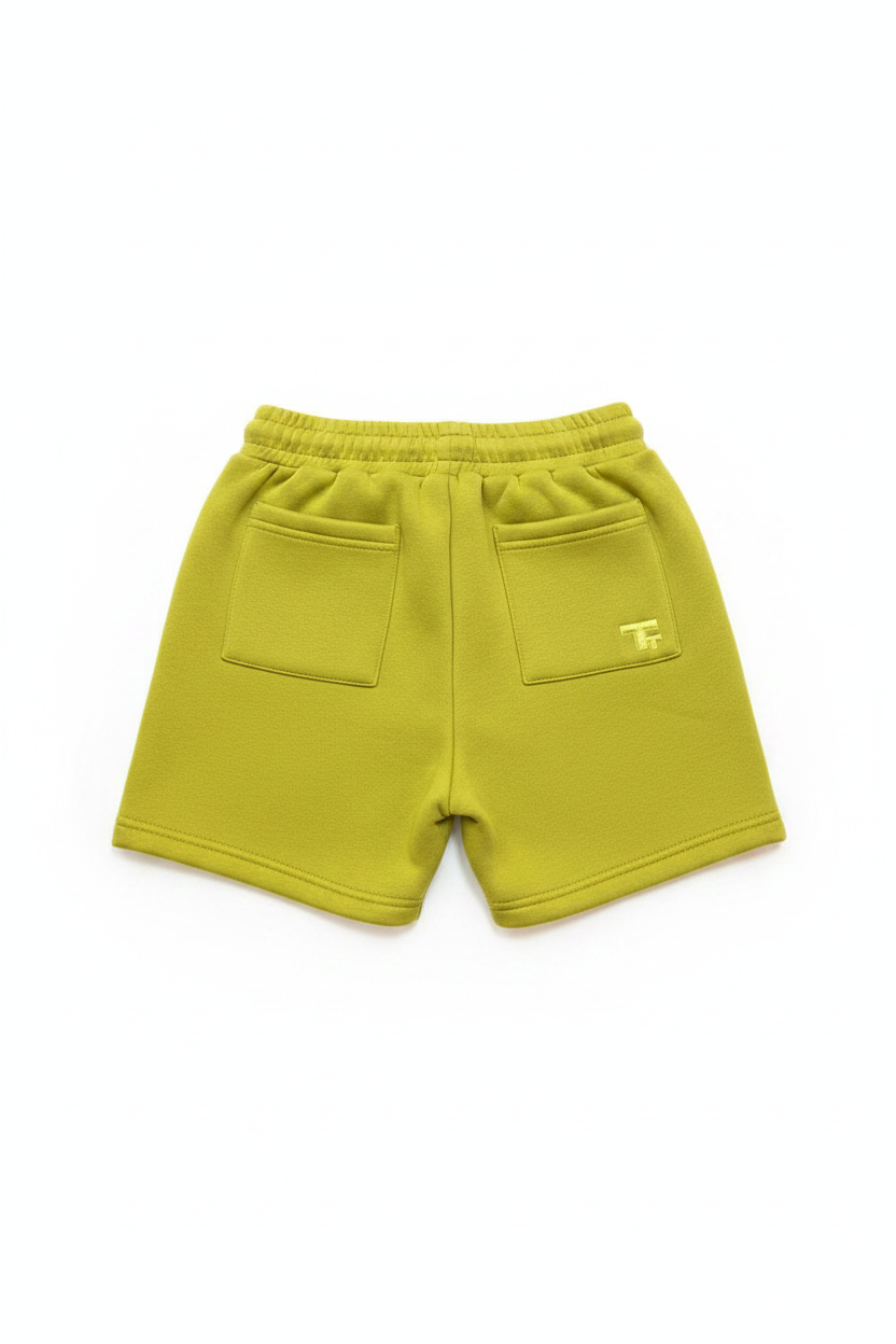 TT Fleece Shorts Flat Lay Back View