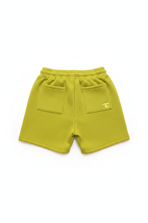 TT Fleece Shorts Flat Lay Back View